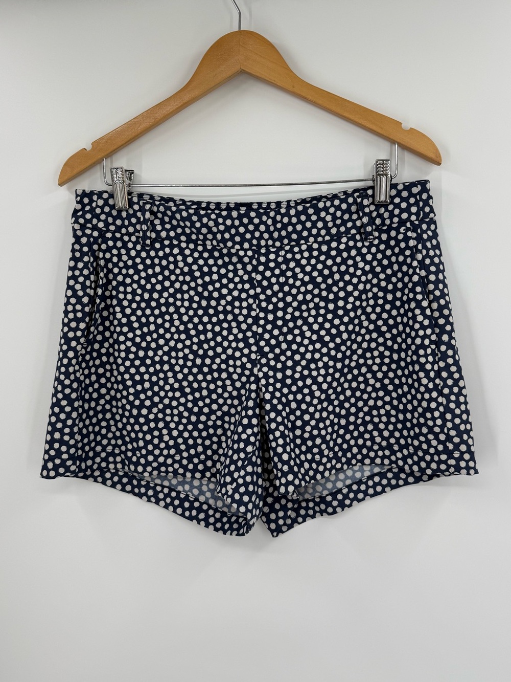 SPANX Sunshine Shorts | Navy Painted Dot | Large